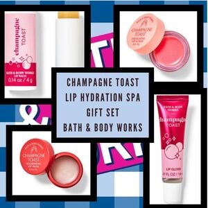 NEW: Champagne Toast Lip Care Set Bath & Body Works
